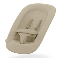 Стульчик для кормления Cybex Lemo 4 в 1 с мягкими чехлами Comfort Inlay All White/Suede Grey