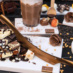 Доска сервировочная 15х10см Boska Шоколад мрамор