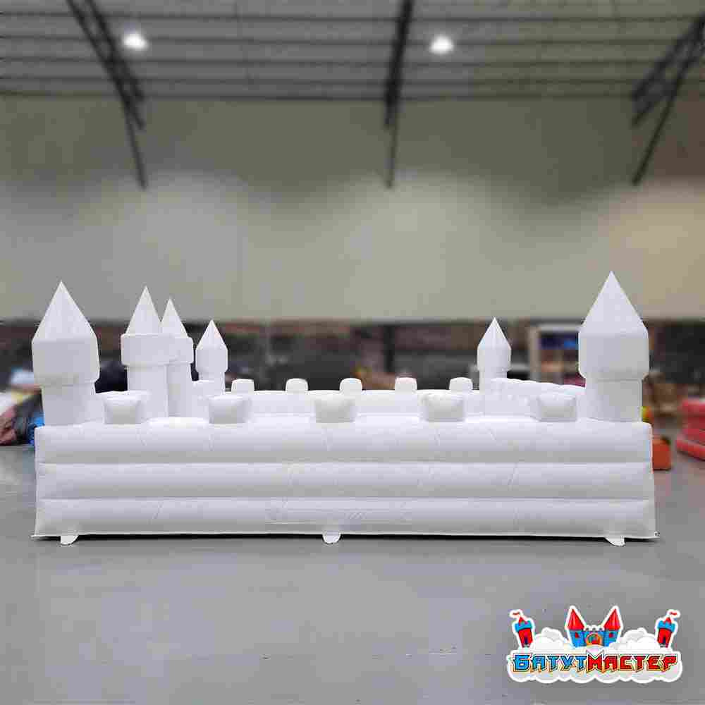 Надувная игровая комната «Белая крепость», 6×5×2,3 м