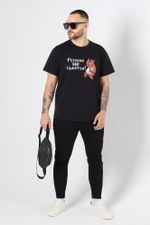 Фуфайка (футболка) мужская Герой-2 Виотекс ЧЁРНЫЙ