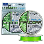 Шнур Hanzo Pandora Mega Strong x8 150м Flash Green -