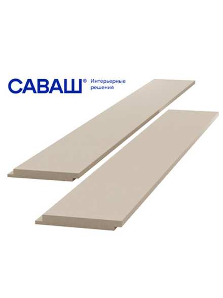 Модульная стеновая панель Без плёнки (под покраску), 2800*116*10 мм