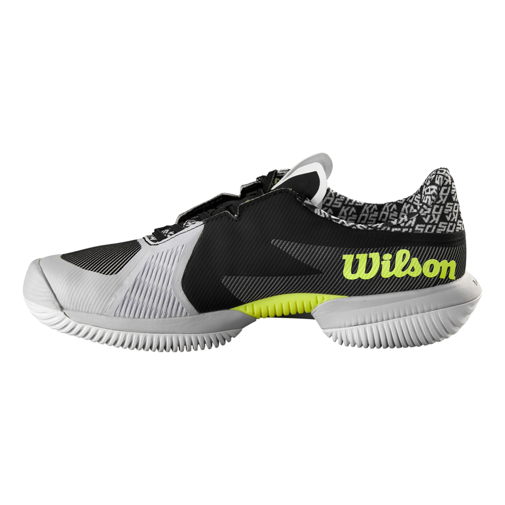 Мужские теннисные кроссовки Wilson Kaos Swift 1.5 All Court Shoe Men - Black, Neon Yellow