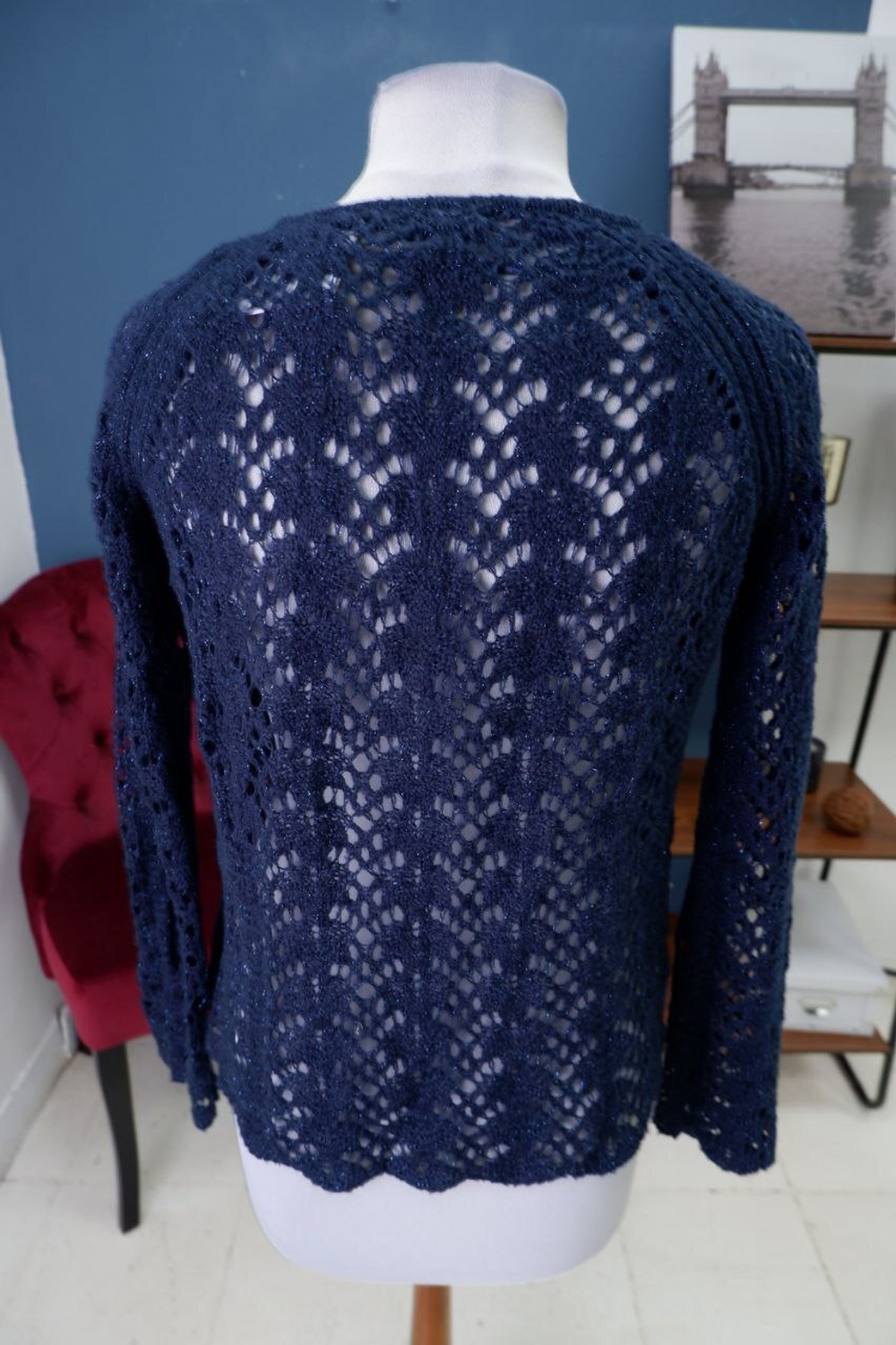 Кардиган Oodji с люрексом 42 размер