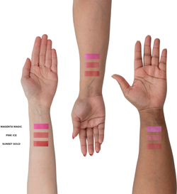 Nudestix Nudies Matte + Glow Core - Многофункциональный косметический продукт для макияжа глаз, губ и лица. оттенок Pink Ice, 6 g