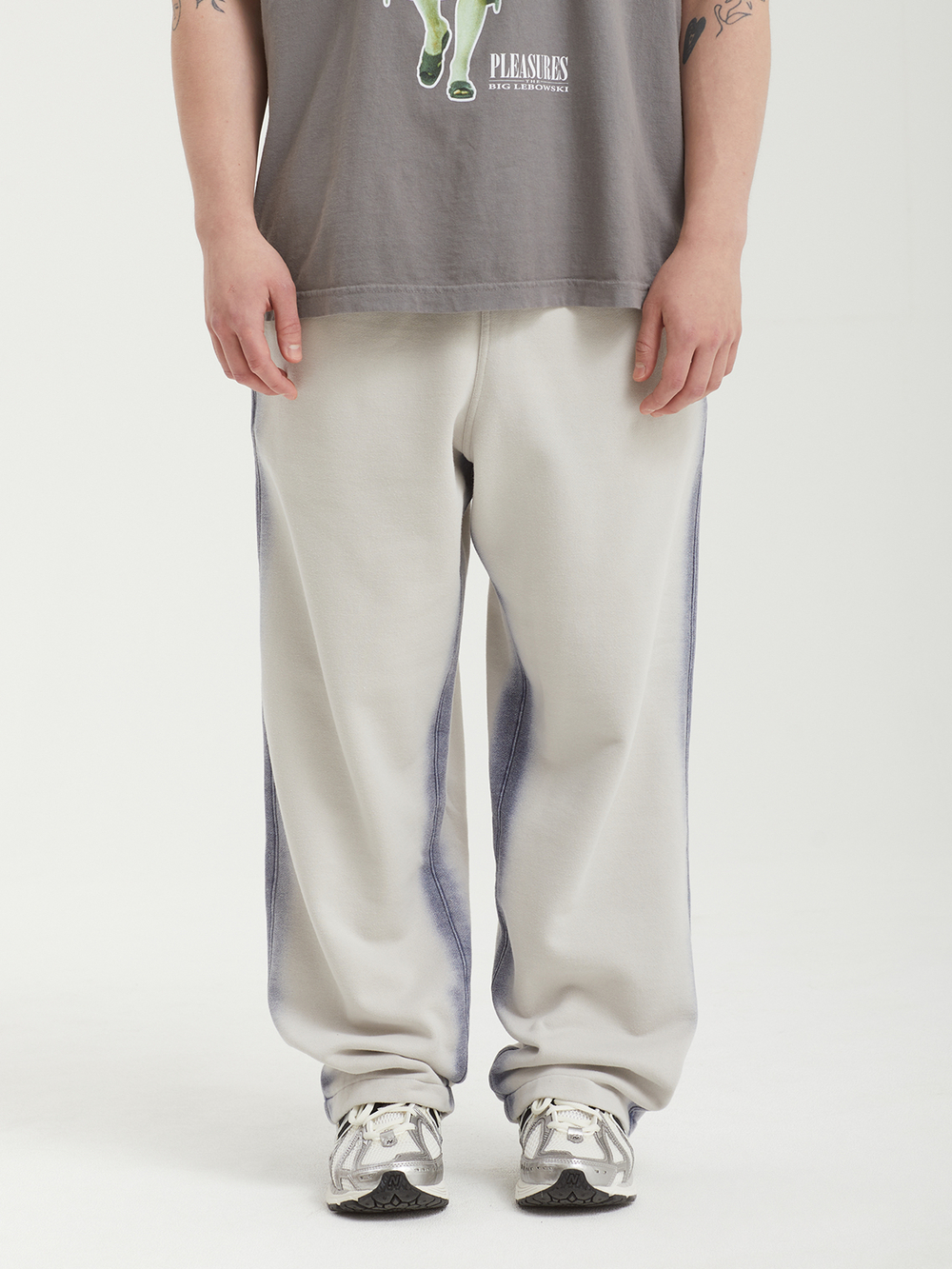 Мужские Брюки Ttt Overdye Open Hem Jogger
