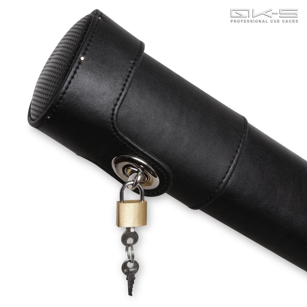 Тубус QK-S Musketeer 1x1 с отделением для удлинителя матовый черный