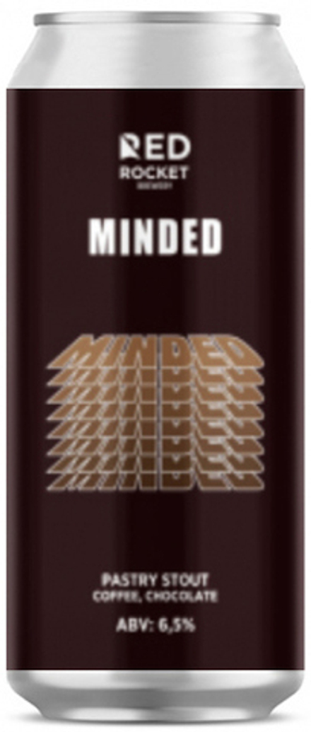 Пиво Рэд Рокет Майндэд / Red Rocket Minded 0.45 - банка