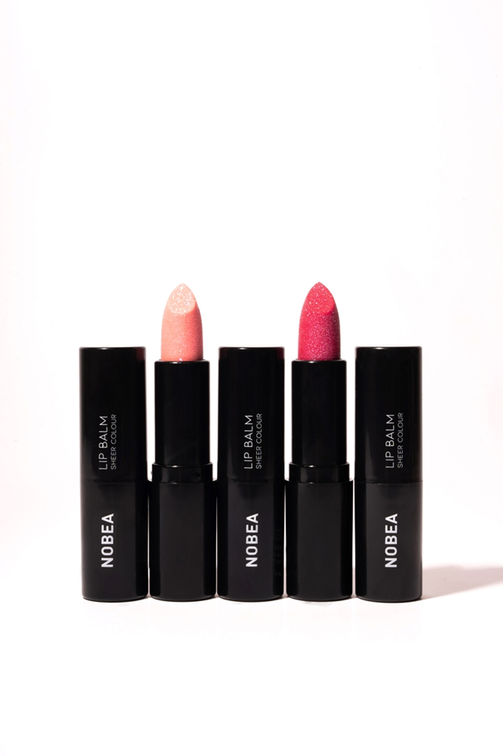 NOBEA Day-to-Day Lip Balm - Увлажняющий бальзам для губ оттенок Crystal red, 3 g