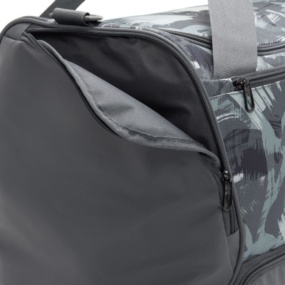 Сумка спортивная Nike Brasilia 9.5 Training Duffel Bag - iron grey/iron grey/bright cactus