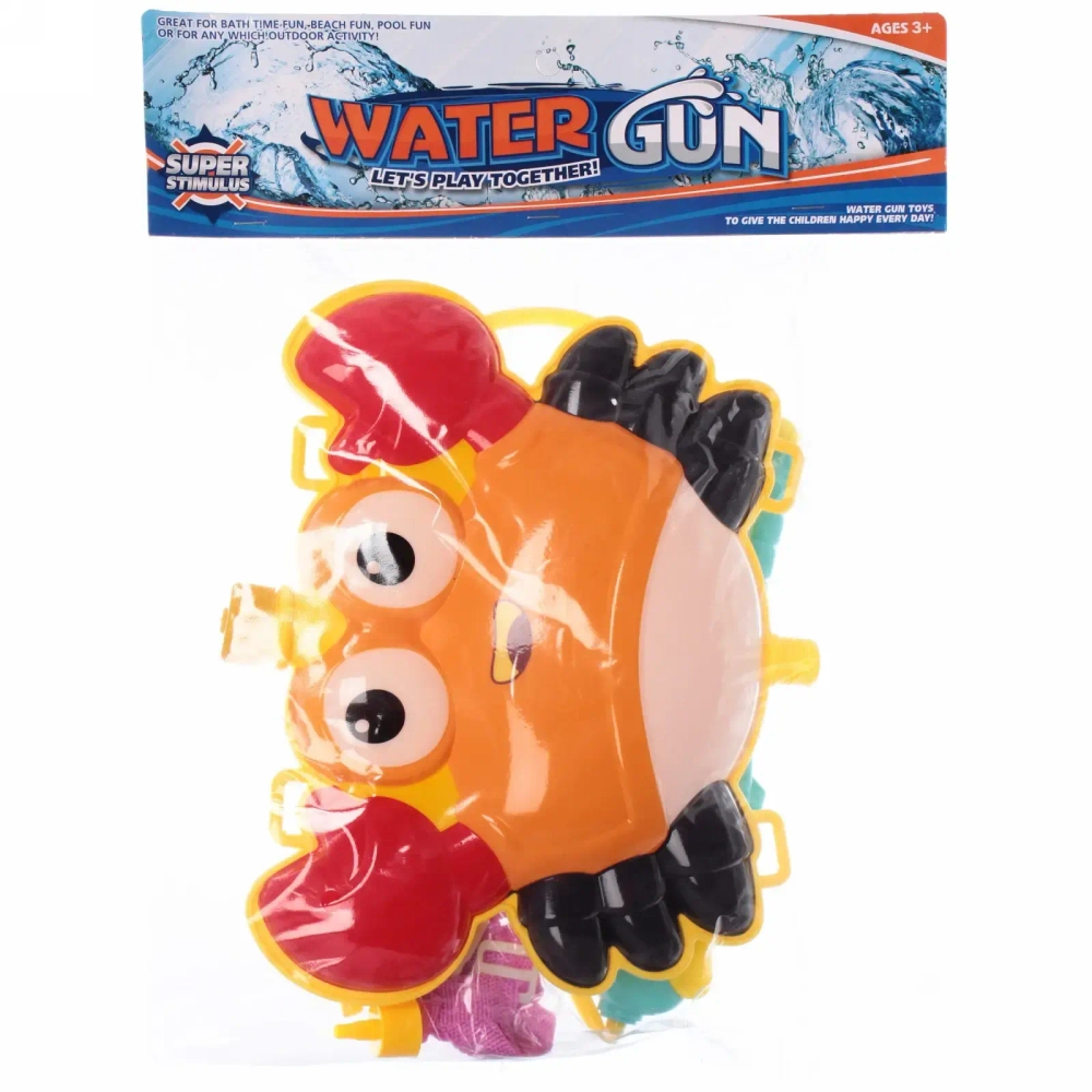 Водяной пистолет «Рак» 28х23 см