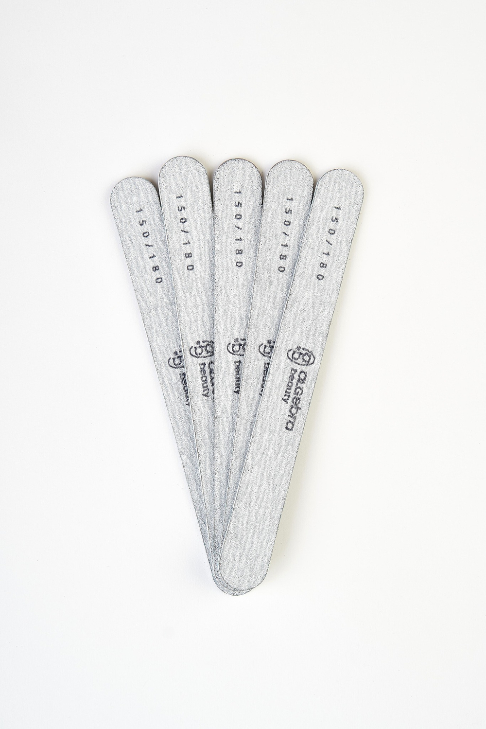 Пилки на деревянной основе, серые, размер М 50 шт