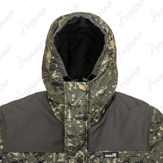 Костюм зимний ГОРКА полукомбинезон, алова/хаки р.52/176 Helios