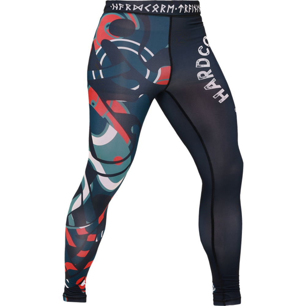 Компрессионные штаны HT Nordic Pattern Black Russian