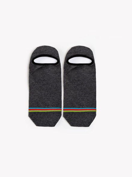 108K-601 НОСКИ МУЖСКИЕ т.серый меланж (27)