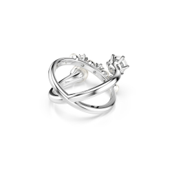 MATRIX:RING PEARL OPEN WHITE/RHS 58