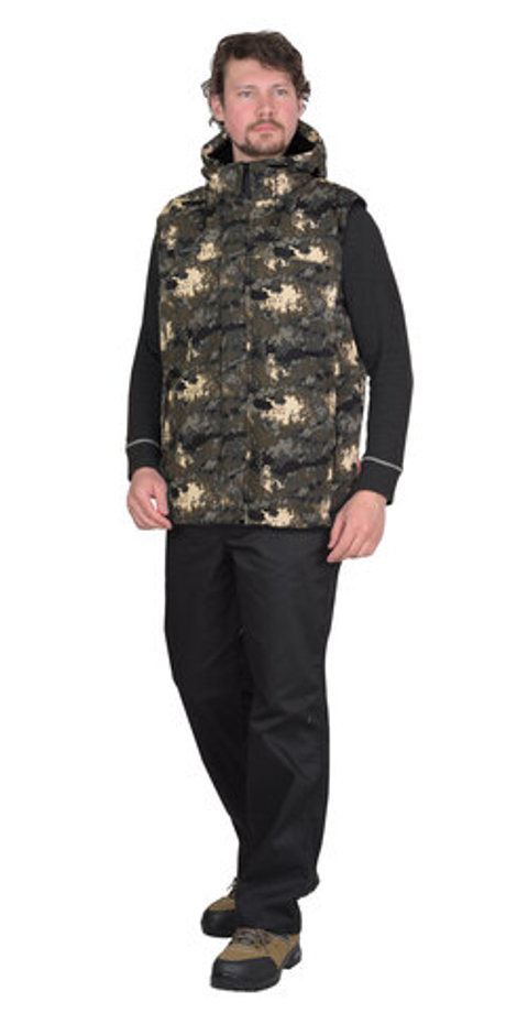 Жилет СИРИУС-ТИГР КМФ Темный мультикам