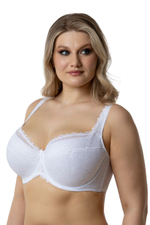 Бюстгальтер на каркасах с дублированной чашкой (Размер: 85E) (Цвет: пудровый)