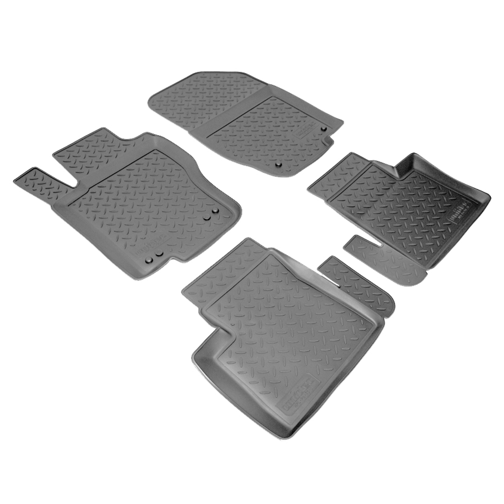 Ковры в салон Norplast/Unidec для Mercedes-Benz M в кузове W164 (2005-2011), Черный, арт.NPL-Po-56-31