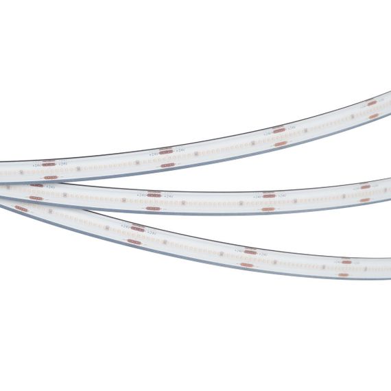 Светодиодная влагозащищенная лента Arlight 4W/m 480Led/m CSP теплый белый 5M герметичная CSP-PFS-X480-10mm 24V Warm2700 045045