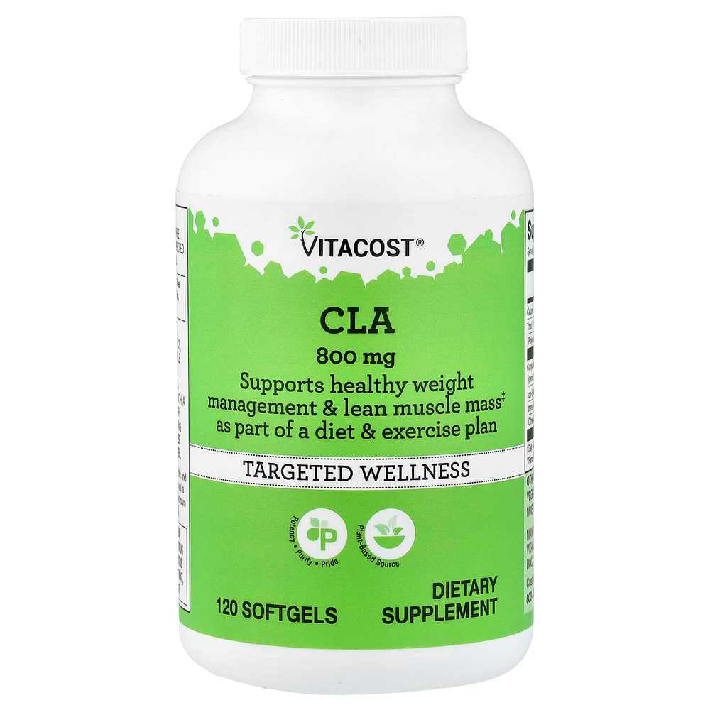 Vitacost, CLA, 800 mg, 120 Softgels