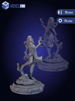 Демоническая Охотница. Фигурка/модель под покрас