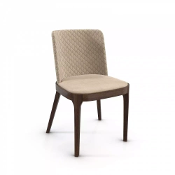 Стул "Garda" с мягким сиденьем и гнутой мягкой спинкой