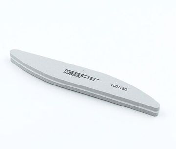 Пилка-шлифовка MASTER Professional 100х180 фигурная серая