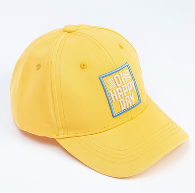 Кепка детская "Oh happy day", цвет жёлтый, р. 54/ 7331095 MINAKU