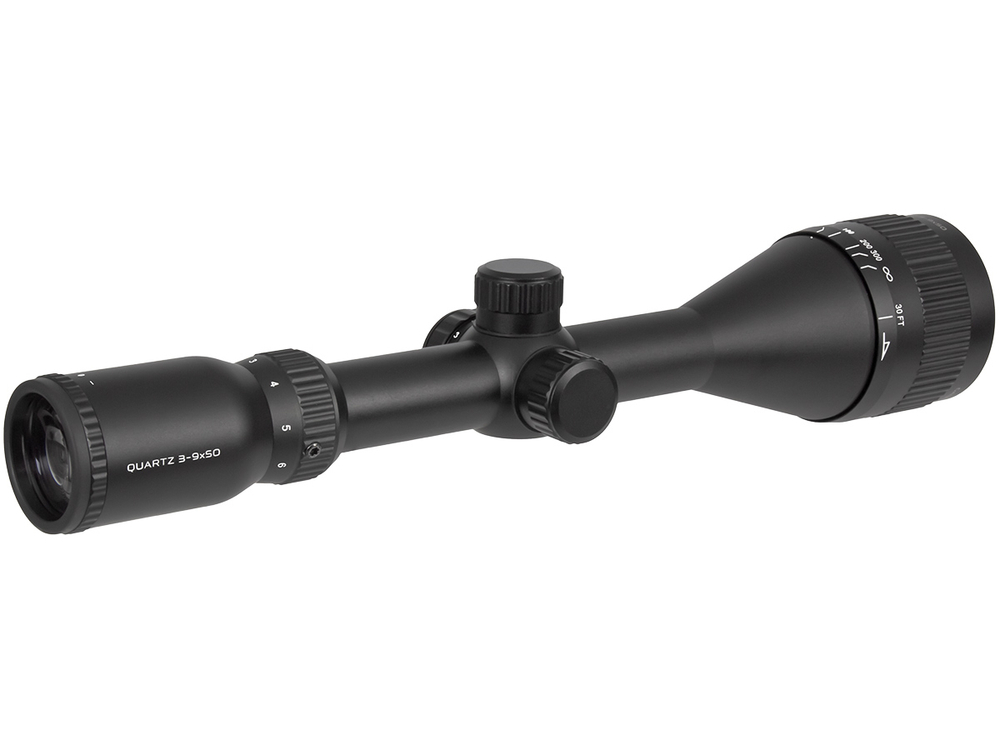 Прицел Gaut Quartz 3-9x50 AO, сетка 32, подсветка, 0.1 МIL