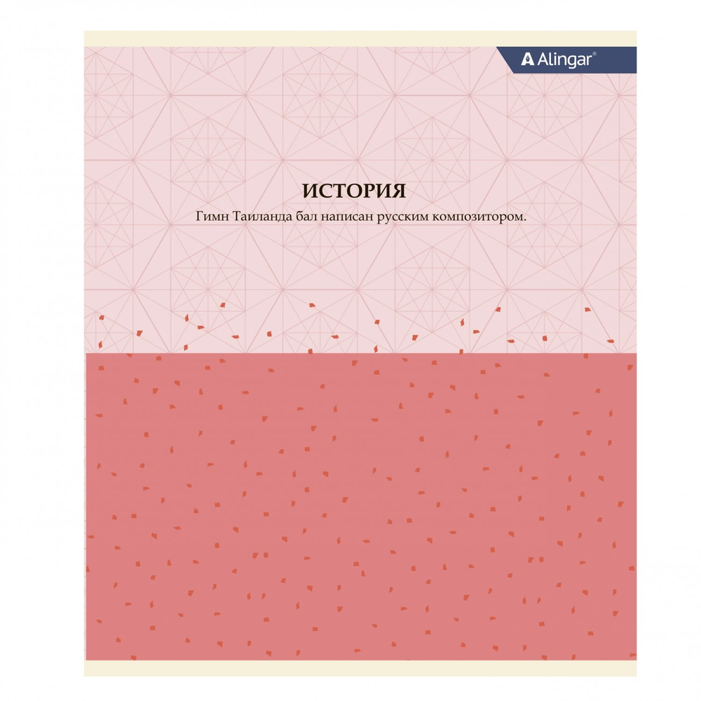 Комплект предметных тетрадей А5 48л., 10 предметов, со справочным материалом, скрепка, мелов. картон (стандарт), блок офсет, Alingar "Pastel classic"