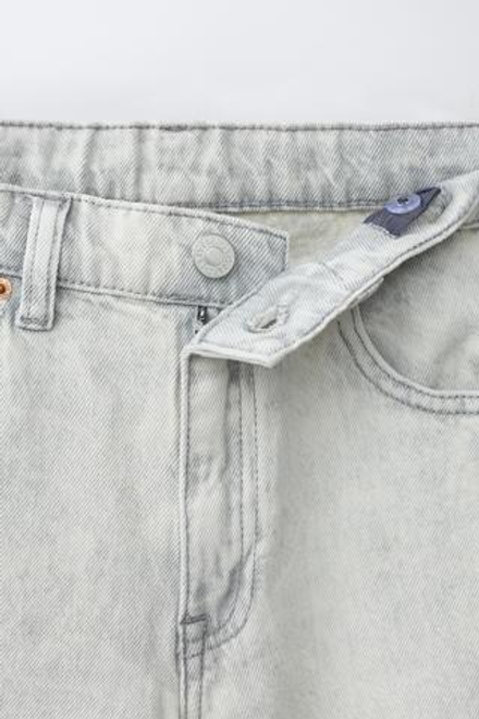 ZARA ДЖИНСЫ FLARE, СЕРЫЙ