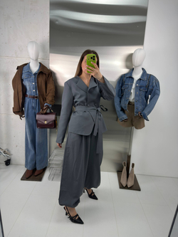 Костюм женский арт. 9221 цвет "серый"