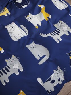 Простынь бязь Сказка "Котятки" 240x215 см