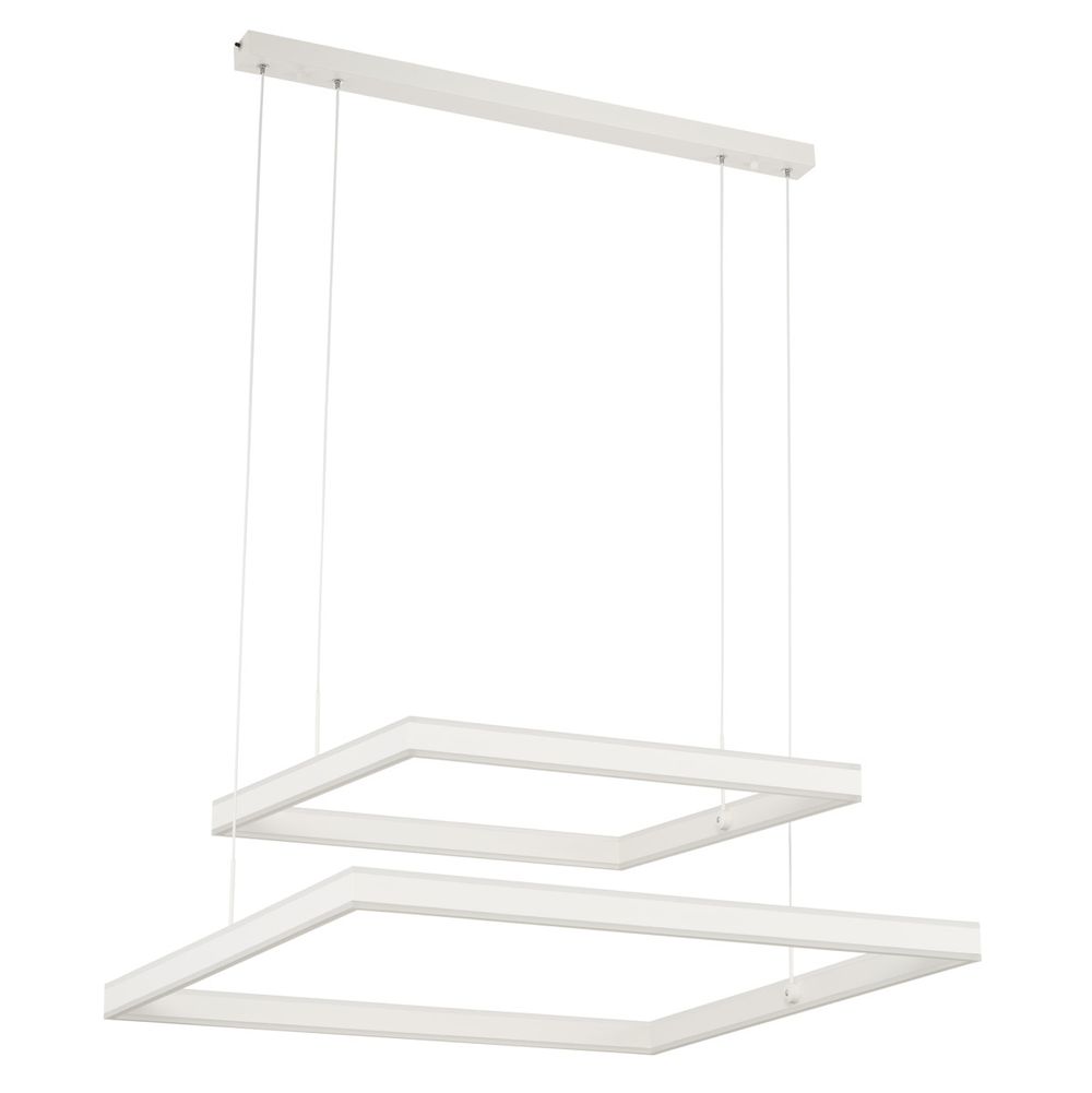 Citilux Дуэт CL719K210 LED Люстра подвесная с пультом Белая