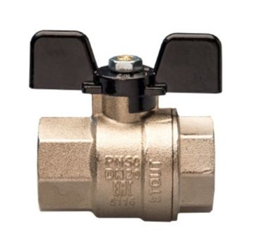 Кран шаровый Stout 1/2" ВР/ВР полнопроходной (ручка бабочка) SVB-0002-000015