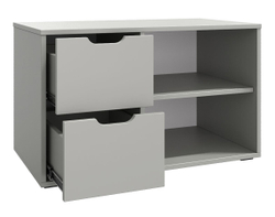 Тумба обувница, тумба, Даллас, серая 80-709Ш