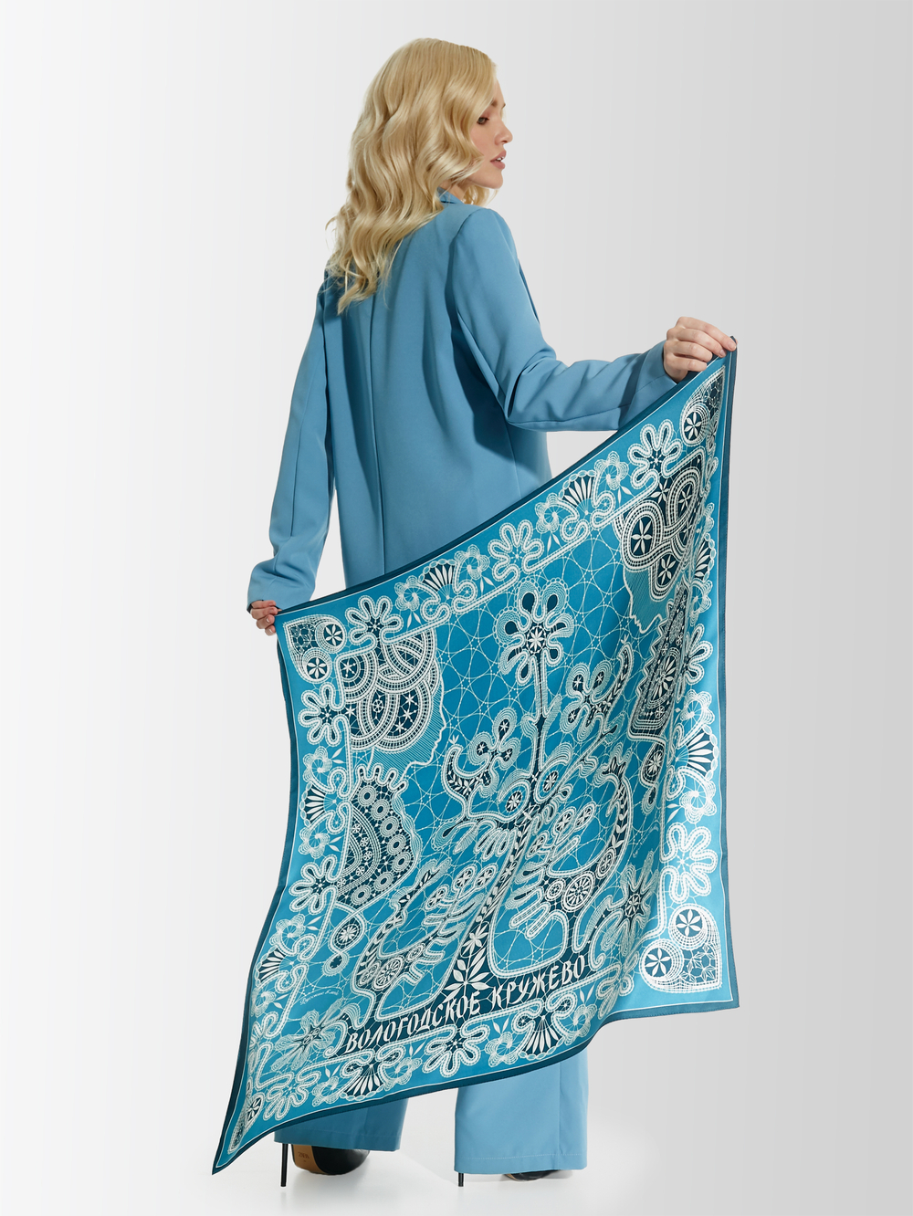 Платок «Вологодское кружево»