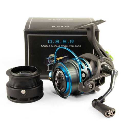 Безынерционная катушка фидерная 3500 Kaida Amunk (5+1BB, мет. шпуля)