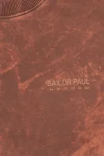 Толстовка Sailor Paul Acid Wash карамель
