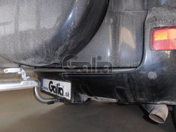 Фаркоп оцинкованный Galia T058C для Toyota RAV4 2006-2013(паспорт и сертификат в комплекте)(без электрики)