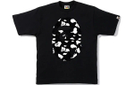A Bathing Ape Stripe Abc Camo Big Ape Head Tee