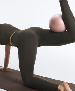 OYSHO Легинсы Evermove с высокой посадкой и длиной до щиколотки, коричневый