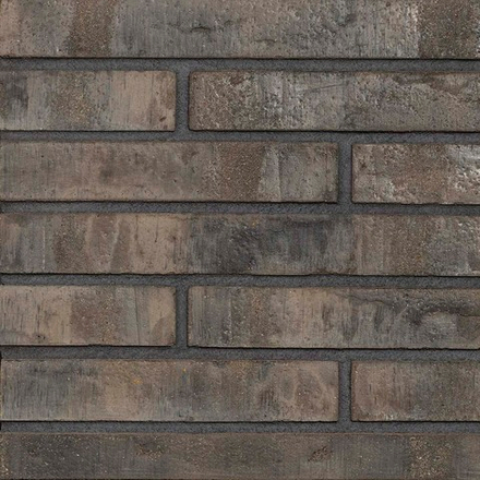 Облицовочная плитка Wandermode Armschwung Schwarzbraun AP130L, 440х52 мм