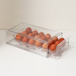 Органайзер для хранения яиц выдвижной Keep In, 18 ячеек