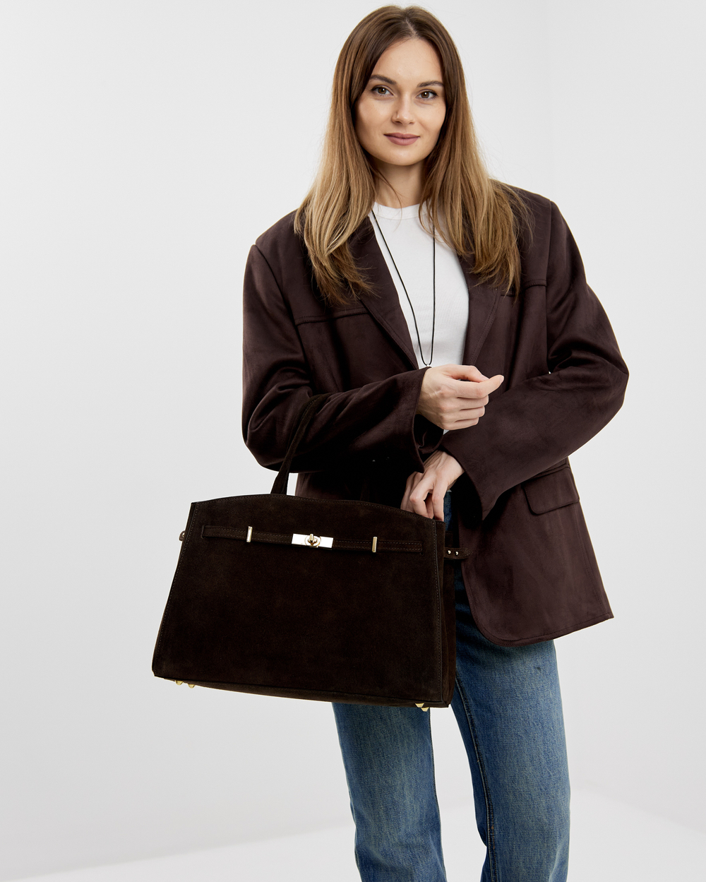 Сумка 584 15 коричневый