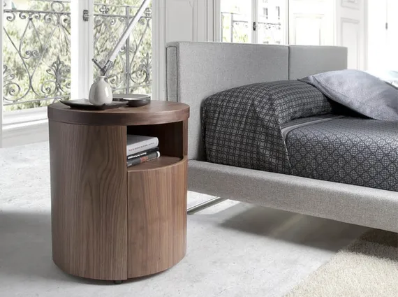 Прикроватная тумбочка Angel Cerda LE313-NOGAL