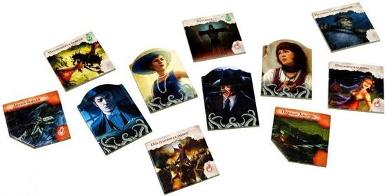 Настольная игра Древний ужас. Знамения Каркозы