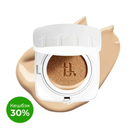 TFIT - КУШОН С АМИНОКОМПЛЕКСОМ И ЭКСТРАКТОМ СОСНОВЫХ ИГОЛОК ТОН W02 ALMOND BUTTER LAYERING FIT COVER CUSHION EX W02 ALMOND BUTTER SPF50+ PA++++, 12 ГР