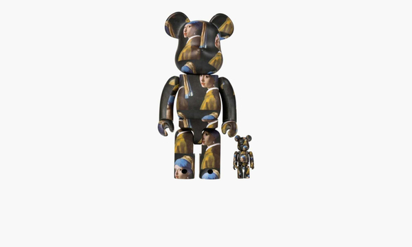 Bearbrick Johannes Vermeer "100% and 400%"